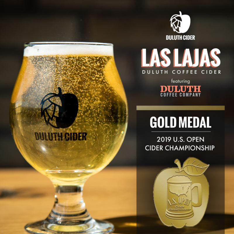 duluth cider las lajas coffee cider gold medal